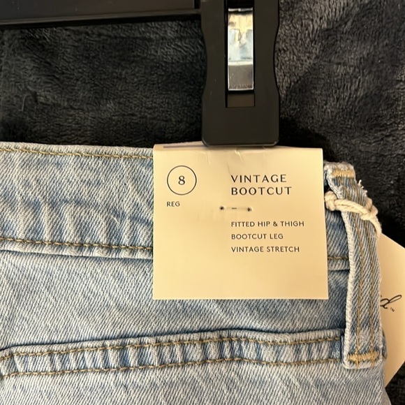 UNIVERSAL thread, women’s vintage boot, cut denim jeans - Picture 3 of 5